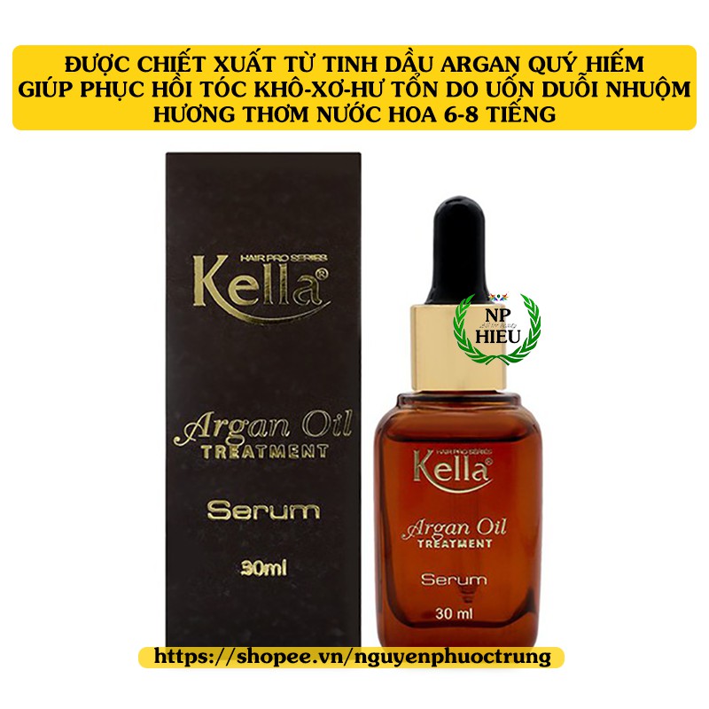 Tinh dầu dưỡng tóc Kella