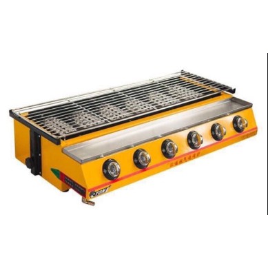 Bếp nướng BBQ 6 họng bằng gas ET-K233 BH Chính Hãng