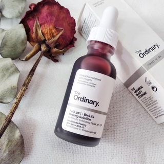 [BILL UK] Serum tẩy tế bào chết hóa học The ordinary AHA 30% + BHA 2% peeling solution 30ml