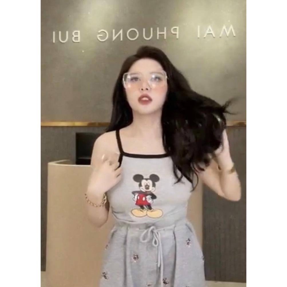 Set đồ nữ cá tính, set quần sóc áo dây đi chơi sang chảnh mùa hè đẹp 8A00004 THVVN | BigBuy360 - bigbuy360.vn