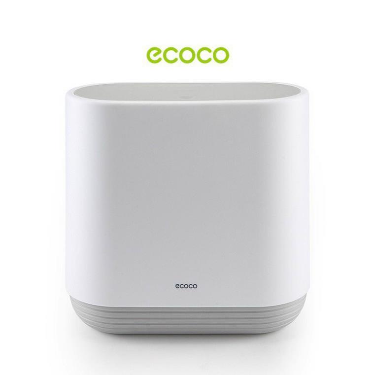 Thùng đựng rác Ecoco 10l nắp mở thông minh đẹp sang trọng ( tuyển khách sỉ)