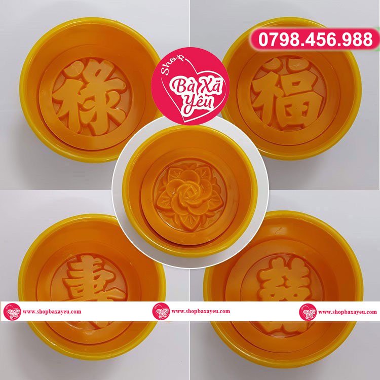 Combo 5 khuôn xôi tròn - BX2159