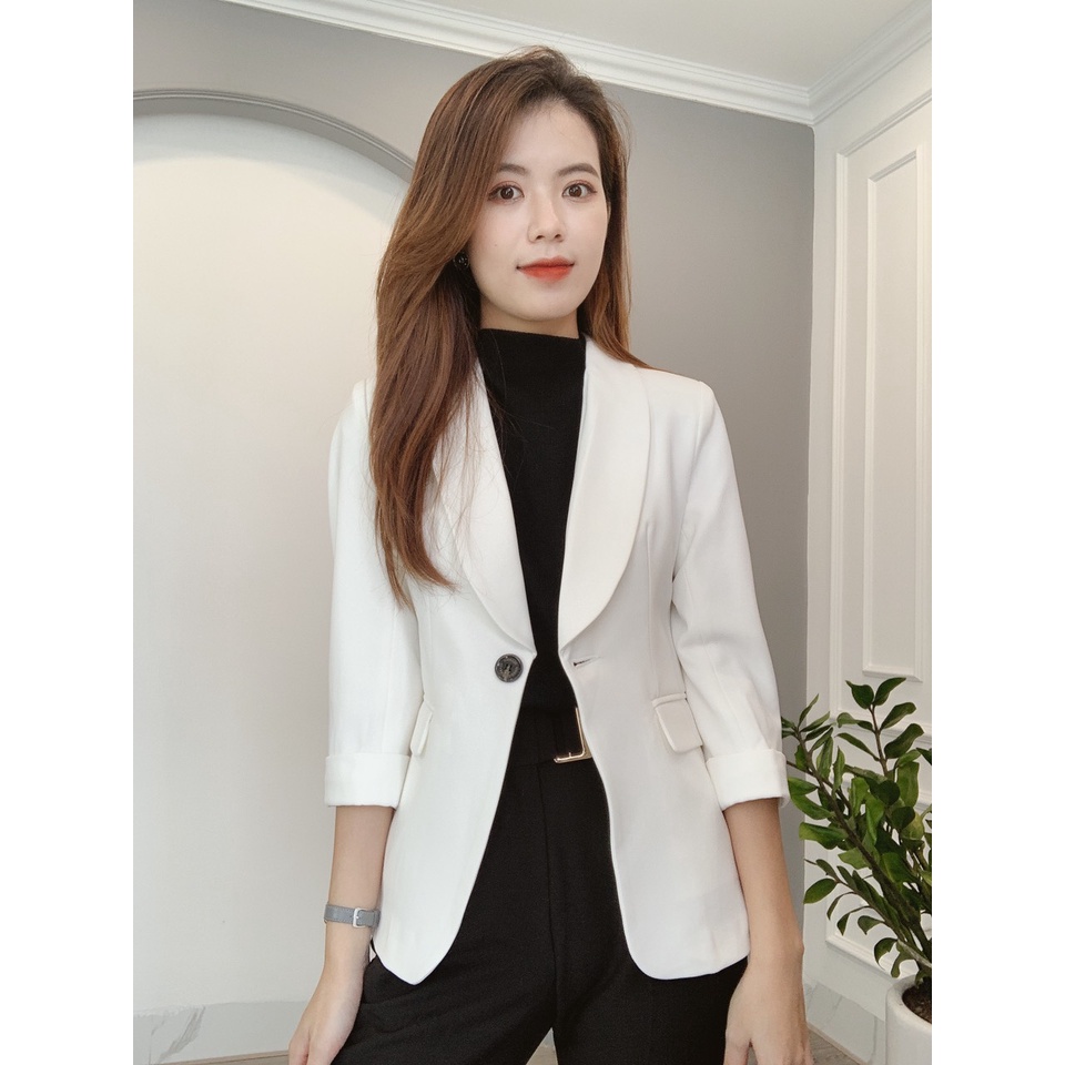 Áo Vest Cao Cấp 2 Lớp Tay Lỡ 1 Cúc - Min House | BigBuy360 - bigbuy360.vn