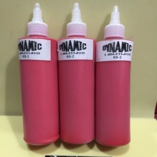 Mực xăm hình Dynamic Ink 240ml / 8oz màu đỏ