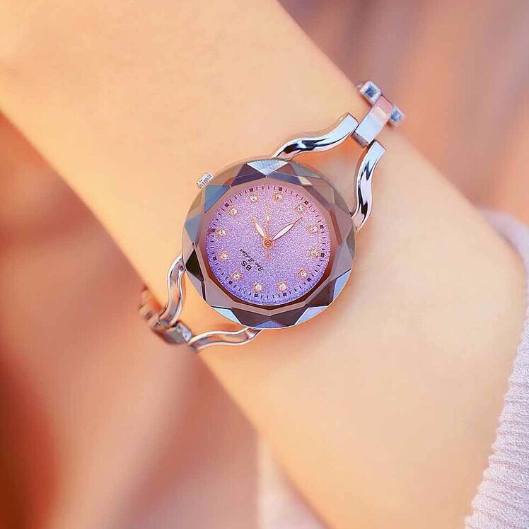 Đồng hồ nữ BEE SISTER BS02 mặt vát cạnh tuyệt đẹp | BigBuy360 - bigbuy360.vn