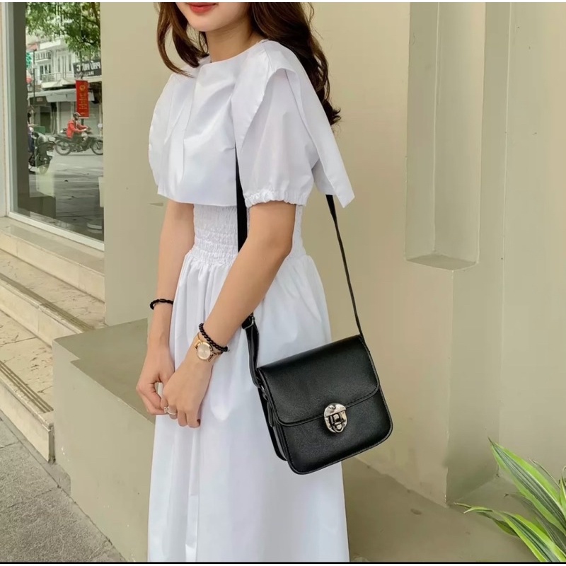 Túi xách nữ vintage Da BAG Mini (kèm ảnh thật cuối)