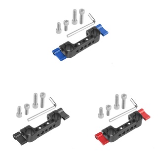 Kẹp thanh ray trọng lượng nhẹ 15mm với lỗ vít 1/4