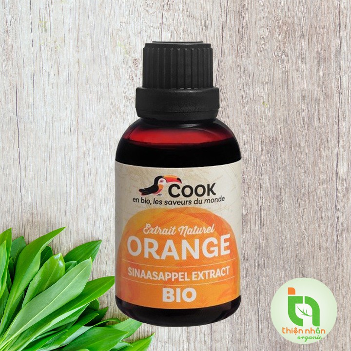 Dịch chiết cam hữu cơ 50ml Cook Organic Orange Extract