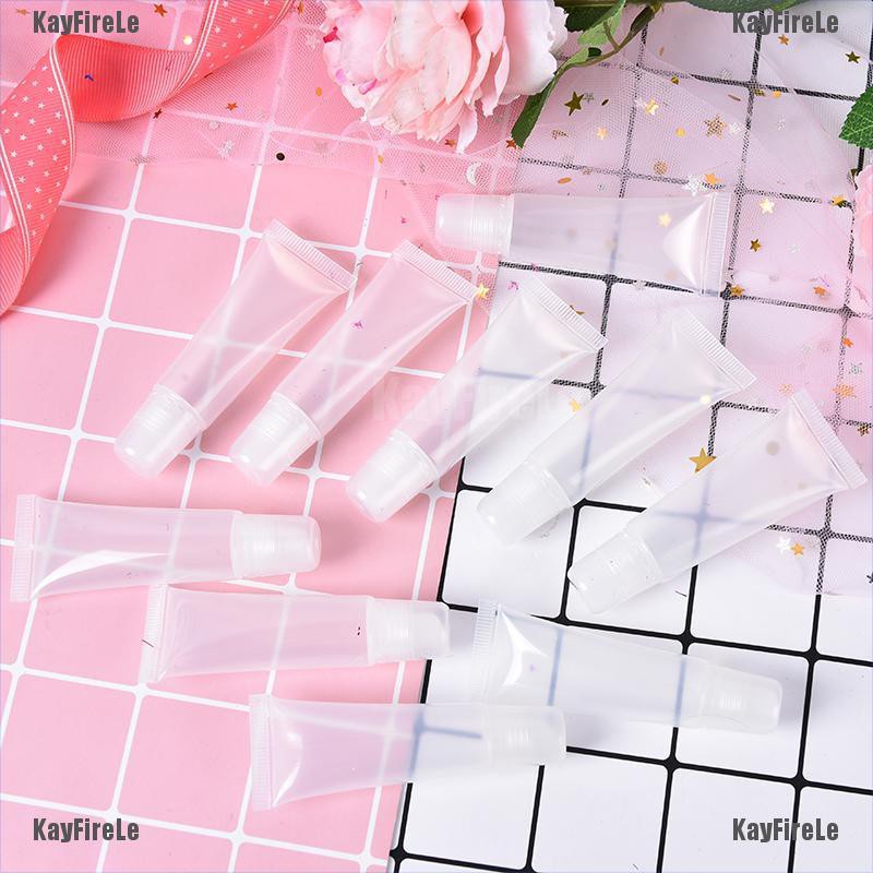 (Hàng Mới Về) Set 10 Ống Rỗng Đựng Son Dưỡng Môi Dung Tích 5ml | BigBuy360 - bigbuy360.vn