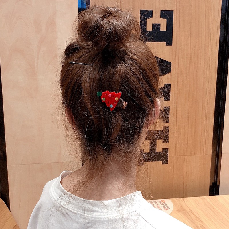 Kẹp Tóc Hình Trái Dâu Thiết Kế Dễ Thương Hợp Thời Trang