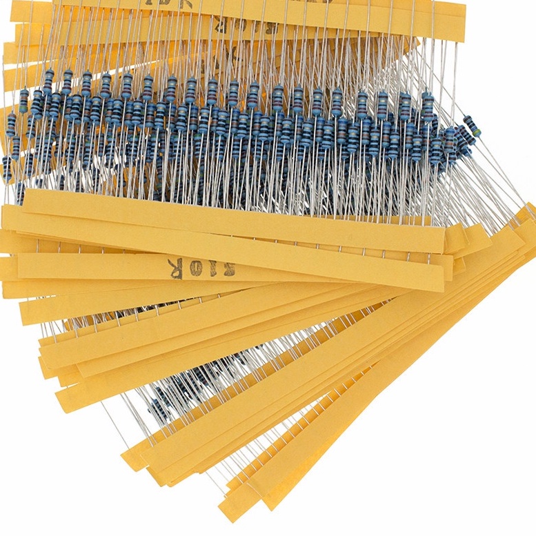 Túi Điện Trở 1% 1/4W 30 Giá Trị Thông Dụng (Mỗi Loại 20 Chiếc)