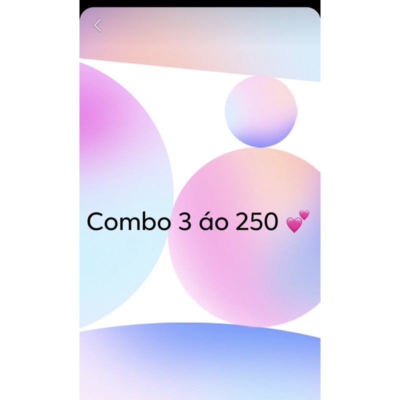 COMBO 3 áo len