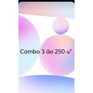 Combo 3 áo len