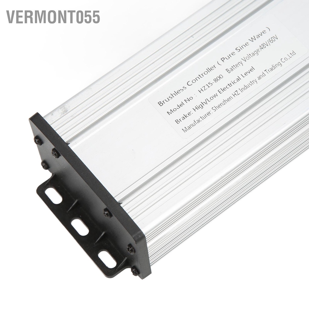 Vermont055 Bộ điều khiển sóng hình sin 48V 60V 800W động cơ không chổi than cho xe đạp điện