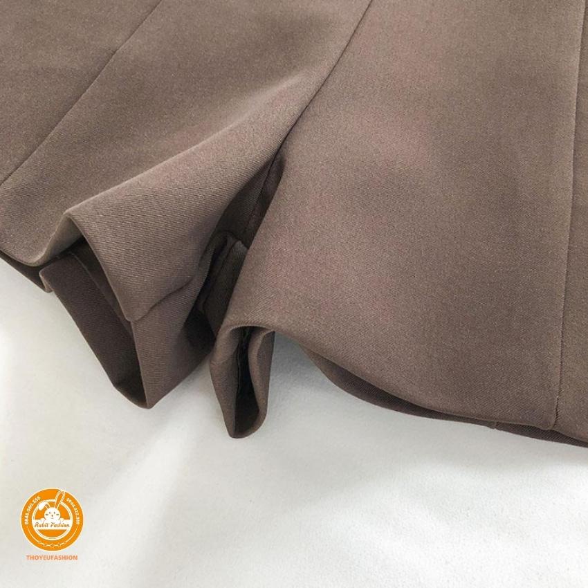 Quần short nữ ống rộng THOYEUFASHION, Quần giả váy nữ thời trang Quảng Châu M9960