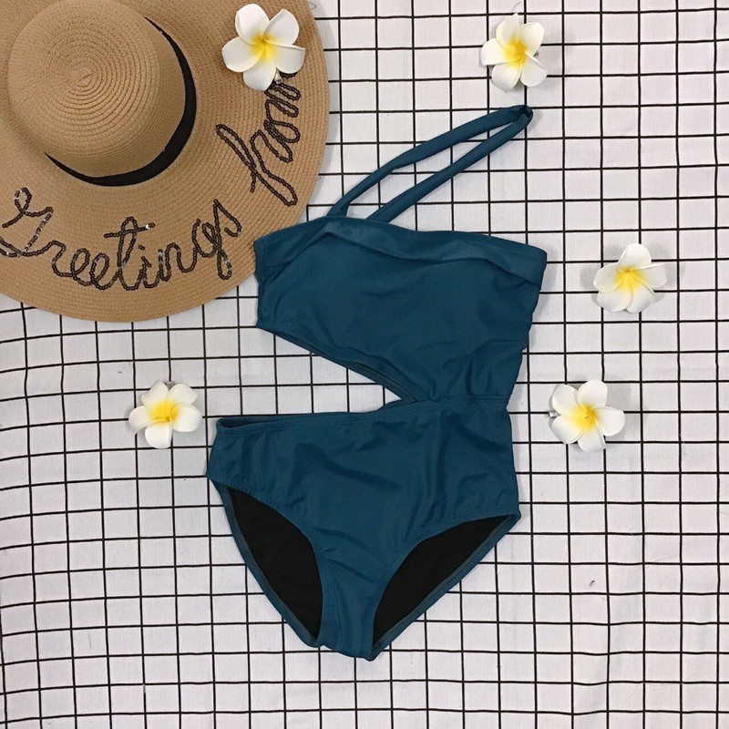 Đồ Bơi Bikini Một Mảnh Cổ Dây Chéo Hở Eo Quyến Rũ - Liluxu Store