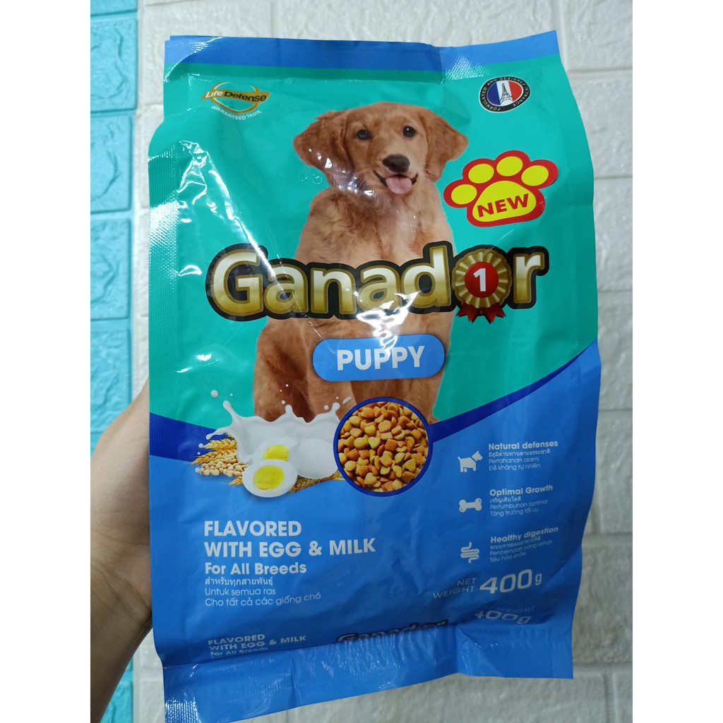 Thức ăn cho chó trưởng thành Ganador Adult - nhiều vị - gói 400g - Jpet Shop
