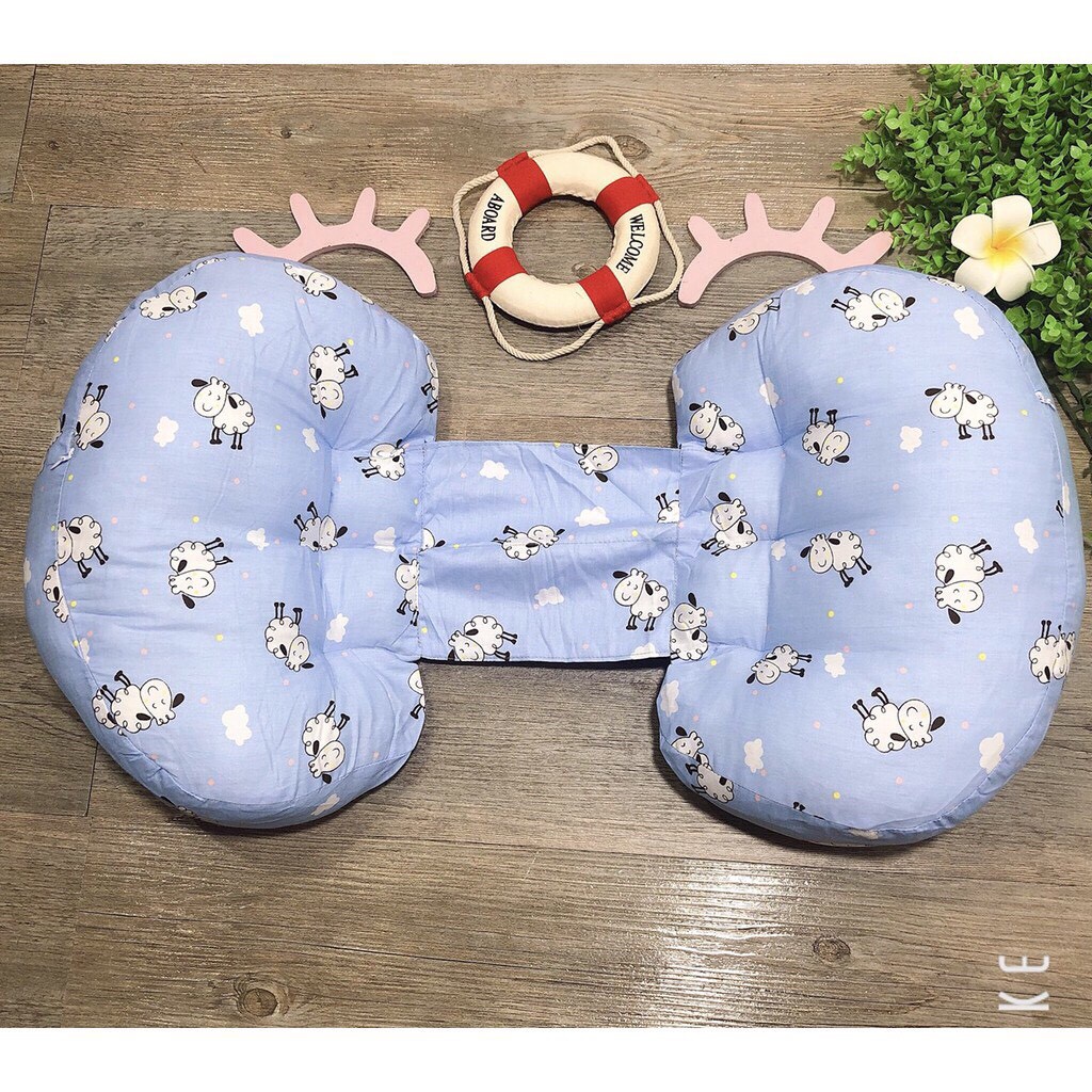 Gối ôm bà bầu, Gối tựa lưng cho các mẹ bầu đỡ đau mỏi lưng dùng cho mẹ và bé