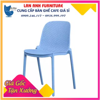 Ghế nhựa đúc nguyên khối ( LA-C060) - Nhắn tin chọn màu