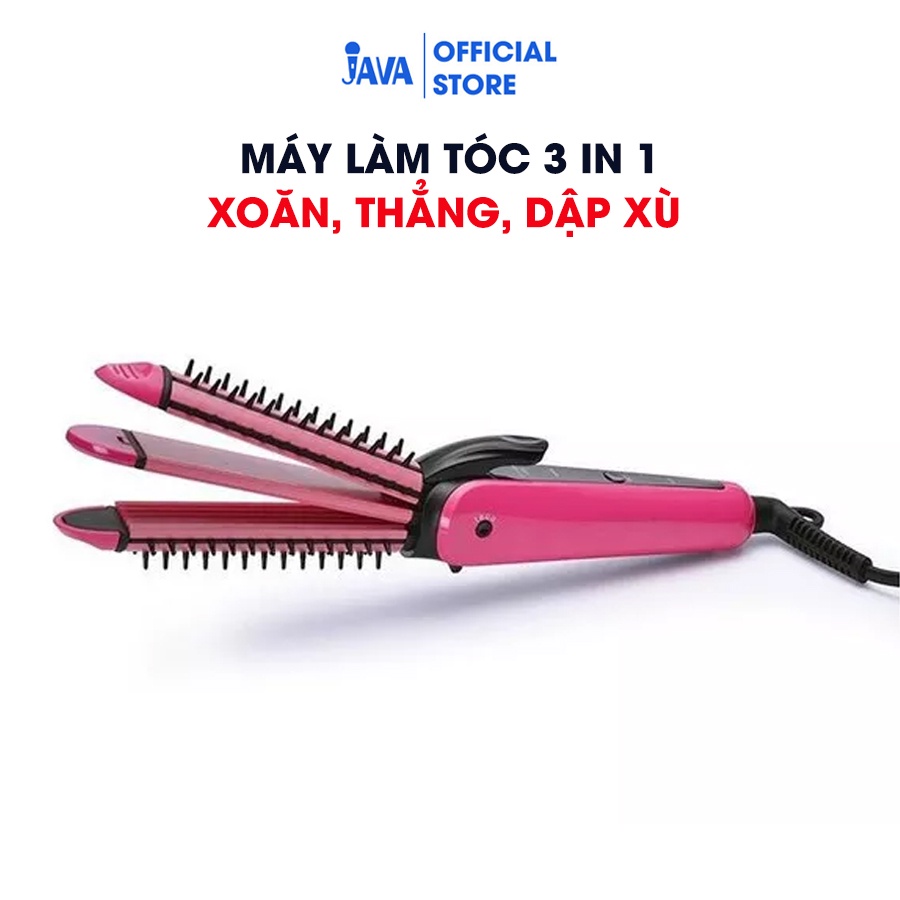 Máy làm tóc 3 in 1 đa năng Lược điện Nova - LÀM ĐẸP TẠI NHÀ