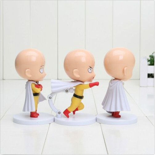 Set 3 Mô Hình Nhân Vật Phim One Punch Man Saitama Chân Thật