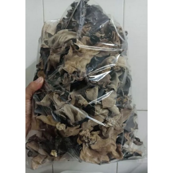 Nấm mèo đen  loại to, dày - 500gam-100% hữu cơ,  được sản xuất tại Lâm Đồng