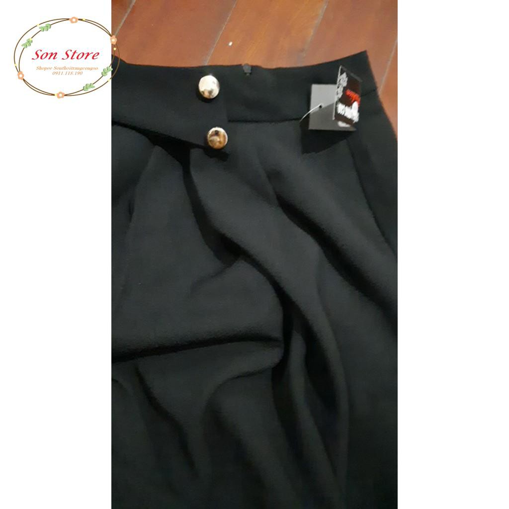Chân váy công sở xòe dáng dài vintage | BigBuy360 - bigbuy360.vn