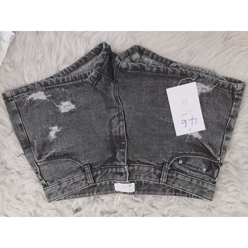 { Quần Short Jeans Túi Kiểu]