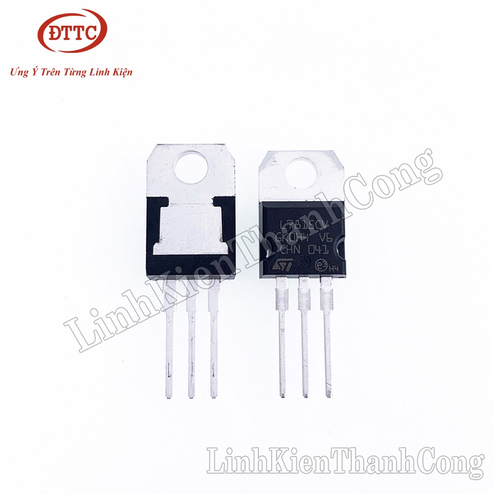 IC L7815CV 7815 1.5A 15V TO220 Chính Hãng ST