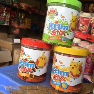 Kẹo krim stix (100 chiếc)