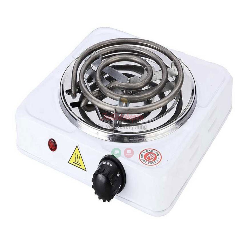 Bếp điện mini làm nóng pha cafe Hot Plate 1000W 2 mẫu chi tiết kích thước trên ảnh - JLVQ-26-BDCF