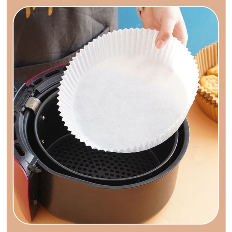 Set 50 Khay giấy nến lót nồi chiêm không dầu