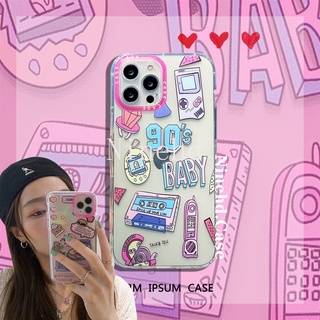 👑Cổ Phiếu Sẵn Sàng🔥Ốp Điện Thoại Silicon Mềm Trong Suốt Hình Băng Cát Sét Cho iPhone 12 11 Pro Max 12 Mini XR XS Max SE 2020 8 7 6 6S Plus