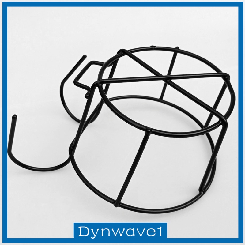 [DYNWAVE1] Flower Pot Metal Holder Basket Hanging to Wall or Garden Link Fence