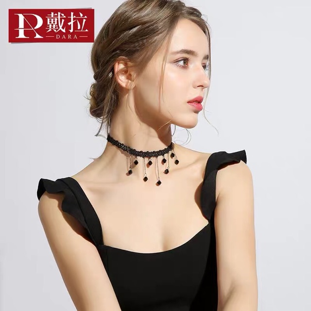Choker xinh phong cách hàn quốc - Vòng cổ phong cách cổ điển