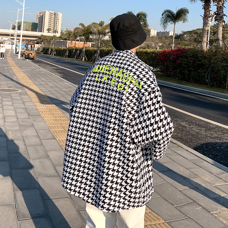 Áo khoác sơ mi phong cách Retro cá tính | BigBuy360 - bigbuy360.vn