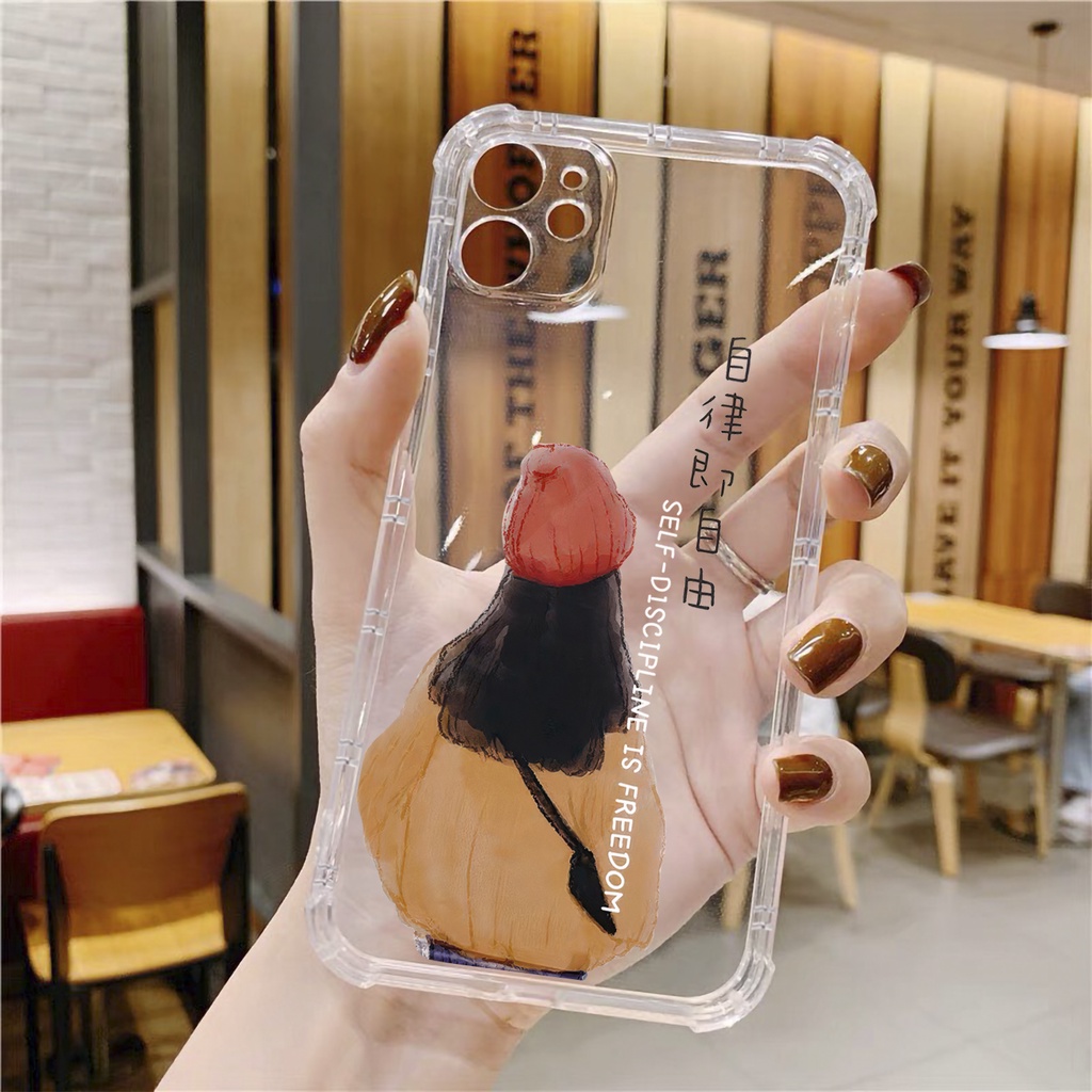 Ốp lưng iphone đôi Thời Trang chống sốc trong suốt case 14plus 14 pro max 13 12 promax 11 mini 6 6s 7 8 plus x xr xs Se