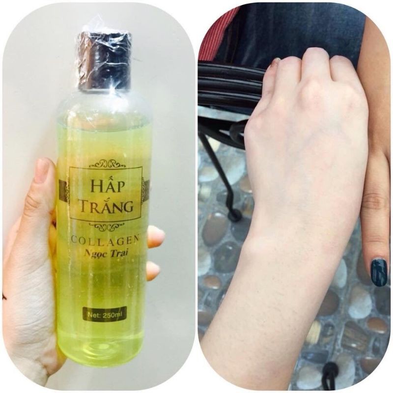 [Mua 2 Giảm 30%] Hấp Trắng Da Ngọc Trai Collagen Chai 250ml | BigBuy360 - bigbuy360.vn