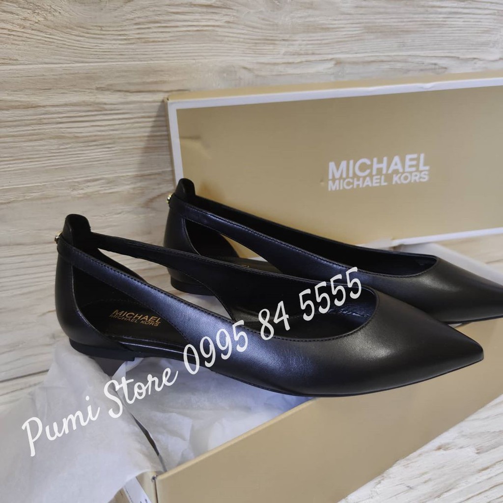 Giày Michael Kors Cersei Flex Flat Black