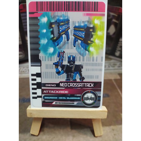 Thẻ Sưu Tập Kamen Rider Attackirder Diend Neo Cross Attack