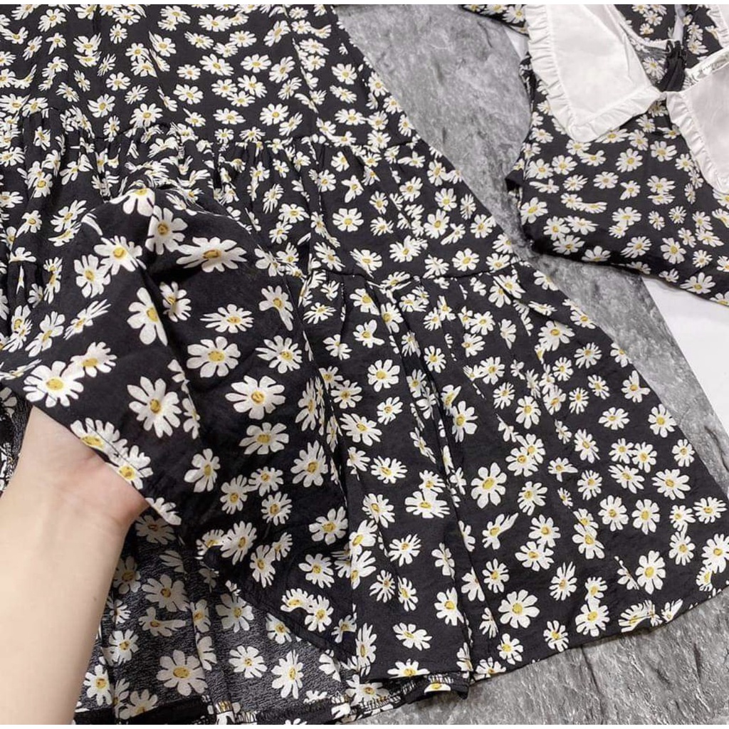 Đầm Bầu Váy Bầu Thời Trang Thiết Kế Cúc Họa Mi Chất Luạ Mềm Mát Freesize (45-70kg) A076 Lin Store66