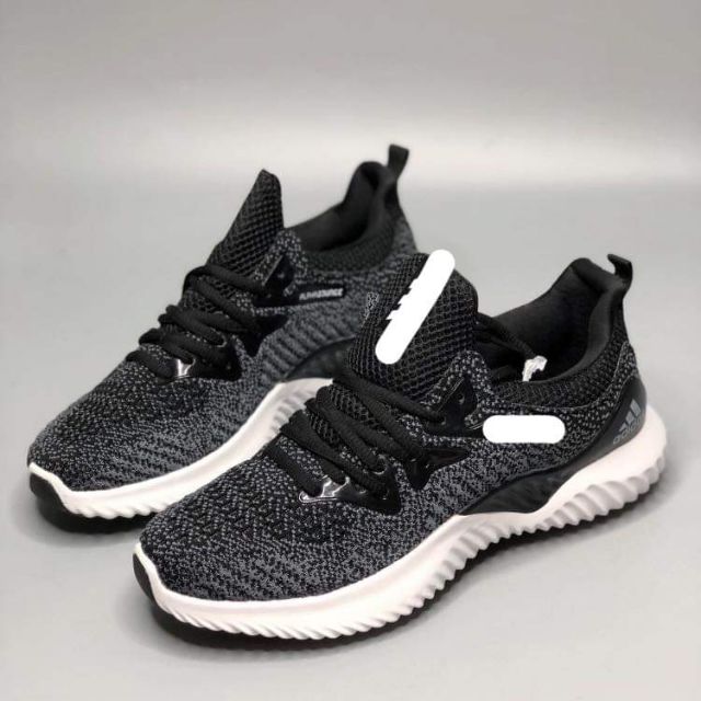 Giày adidas nam ( form nhỏ mua đẩy lên 1 size ) 4 màu : trắng, đen, đen full, muối tiêu