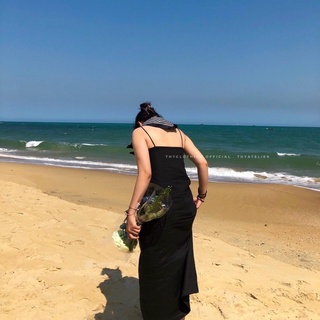 ĐẦM MAXI HAI DÂY TRƠN