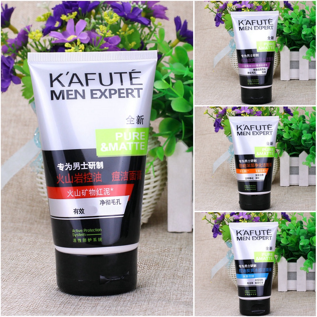 Sữa rửa mặt  Men Deep White Oil Clear làm sạch sâu loạI bỏ mụn đầu đen 100g Mmz126