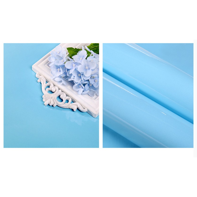 Decal dán bóng màu xanh dương (khổ rộng 61cm)