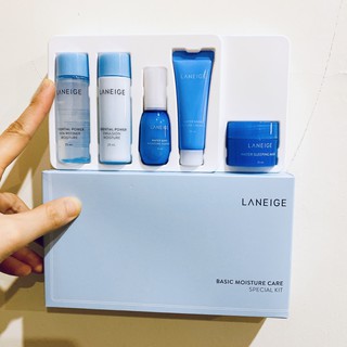 [Minisize] Set 5 món dưỡng ẩm Laneige Basic Moisture Care Speical Kit