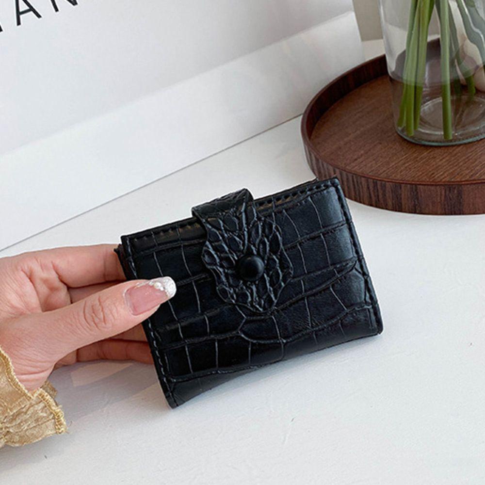 Ví Da PU Nhỏ Xinh Đựng Thẻ Đa Năng Thời Trang