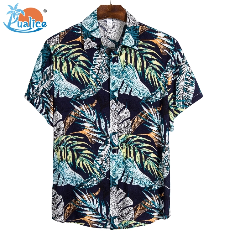 Hawaii high-quality silk cotton short-sleeved shirt340 | BigBuy360 - bigbuy360.vn