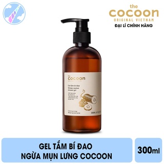 Gel Tắm Bí Đao Giảm Mụn Lưng Cocoon 300ml
