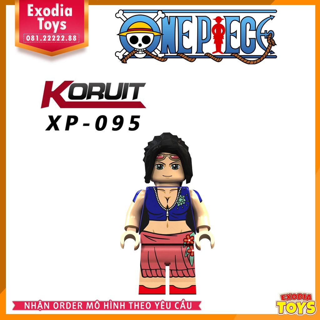 Xếp hình Minifigure nhân vật One Piece Đảo Hải Tặc - Đồ Chơi Lắp Ghép Sáng Tạo - KORUIT KT1013